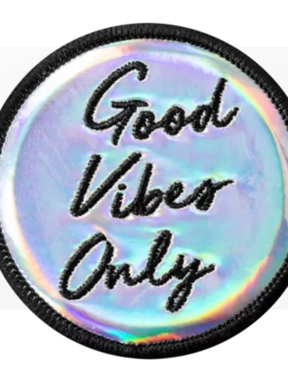 NWT-Magnetic Phone Badge with MagSafe - Good Vibes Only